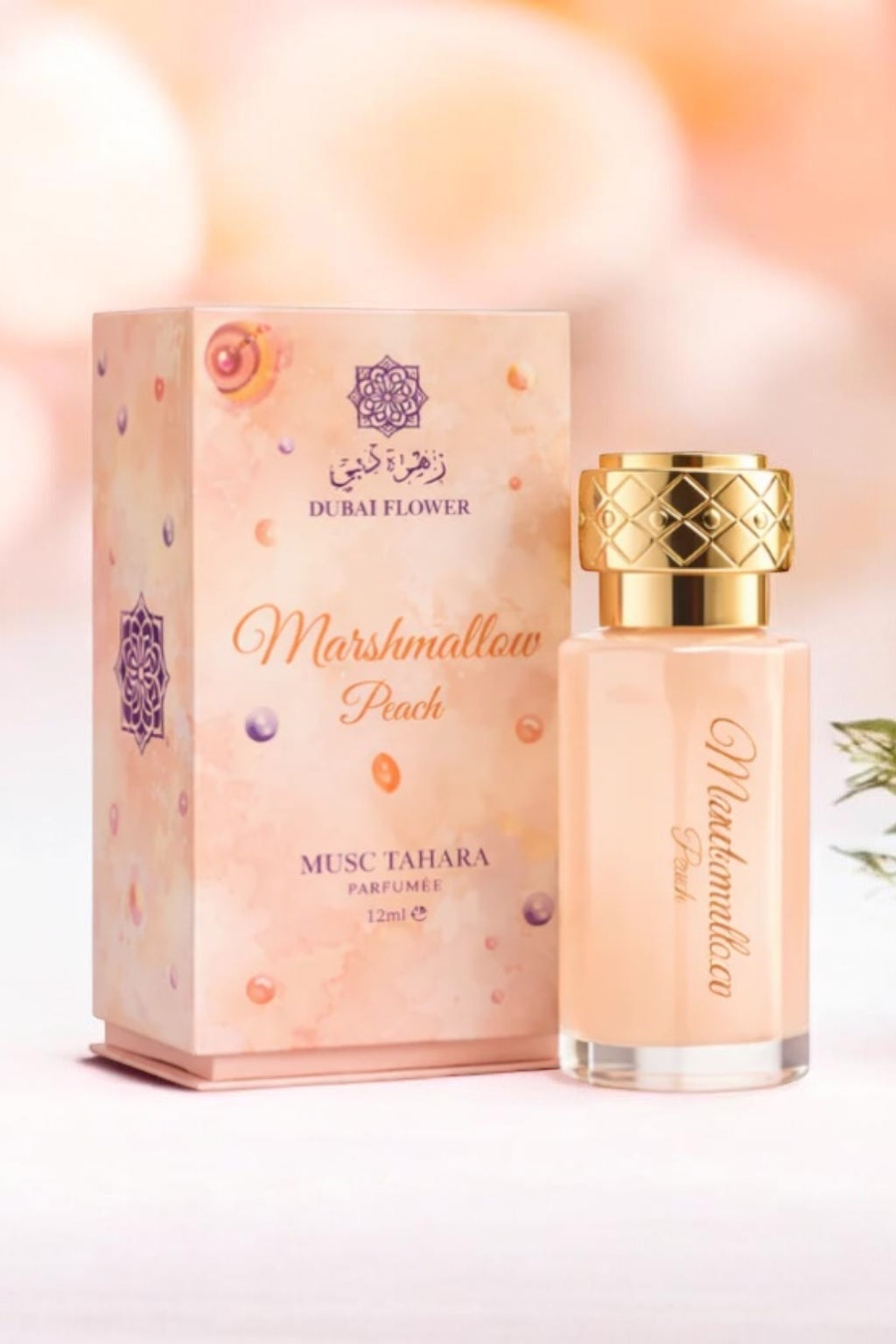Musc Tahara Marshmallow Peach - Dubai Flower