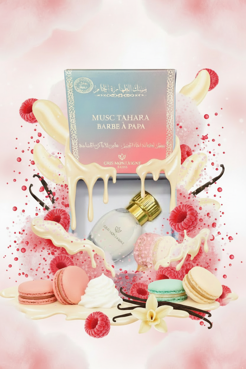 Musc Tahara Barbe à papa - Gris Montaigne
