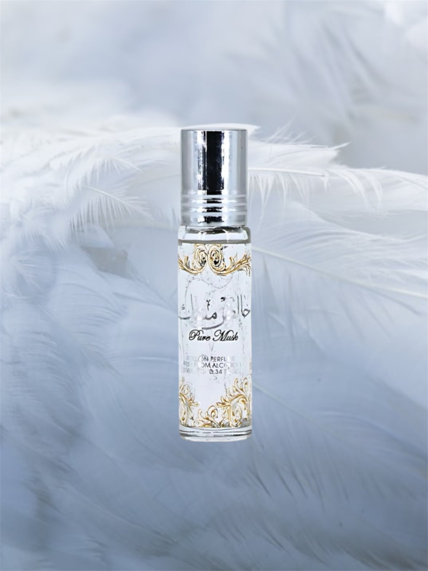 Pure Musk + Offert Musc Roll - On Pure Musk Ard Al Zaafaran  - Lattafa